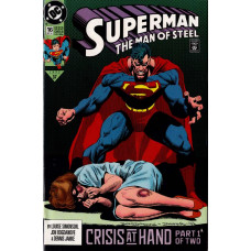 Superman The Man of Steel #16 - Ripped Cover