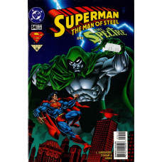 Superman The Man of Steel #54 - Price Label