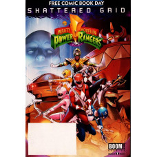 Mighty Morphin Power Rangers Shatte Red Grid - Free Comic Book Day FCBD