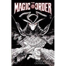 The Magic Order #2 Black and White Cover C