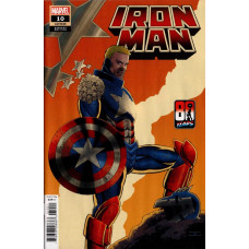 Iron Man #10 – Captain America 80th Variant