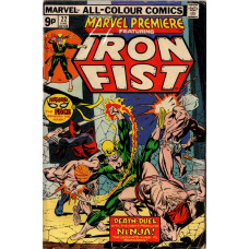 Marvel Premiere - Iron Fist #22 - Pence Copy