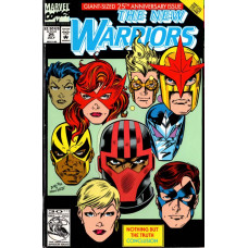 New Warriors - The 25th Anniversary Die Cut Cover